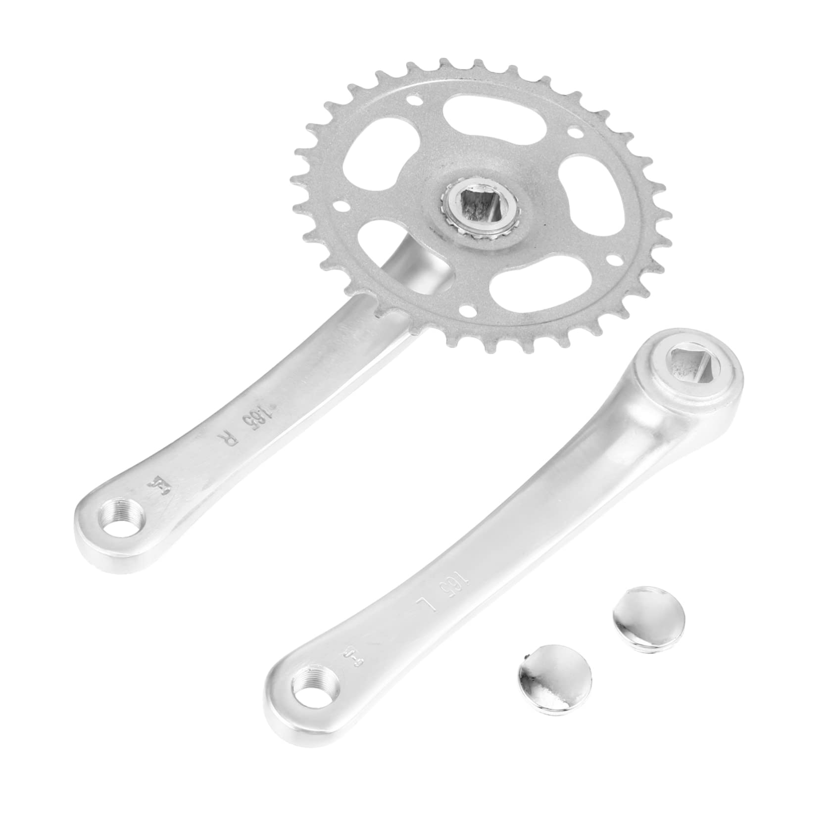 ibasenice Guarnitura Crankset per Bici Accessorio per Mountain Bike Design Resistente e Facile Installare