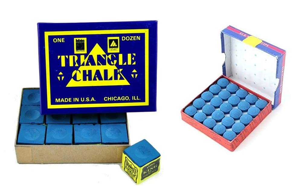JBB Billiard Snooker and Pool Cue 12pcs Blue Chalk and 9mm Tip Box-picture-14