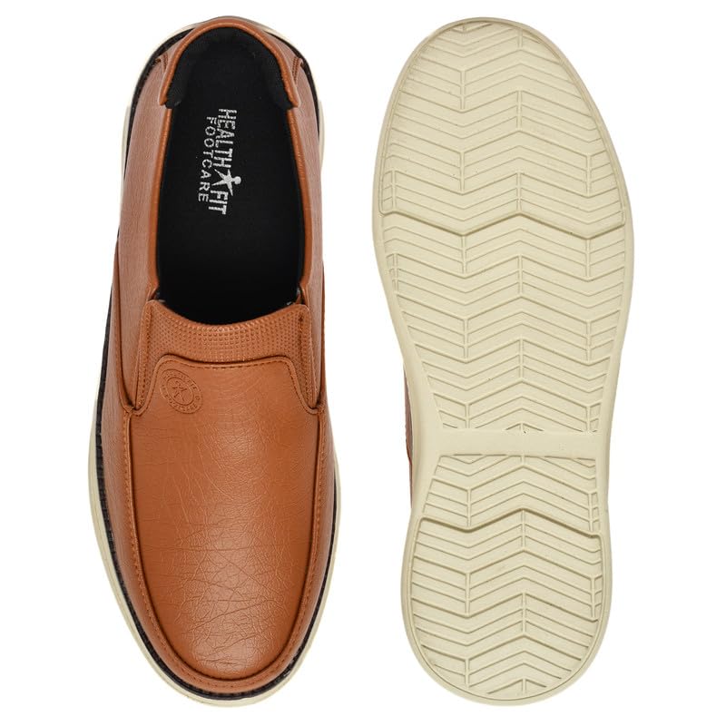 Image of HEALTH FIT Super Comfortable & Breathable Soft Sole Ultra-Lightweight Shoes Everyday Stylish & Durable Classic Design Shoe for Men's 1732