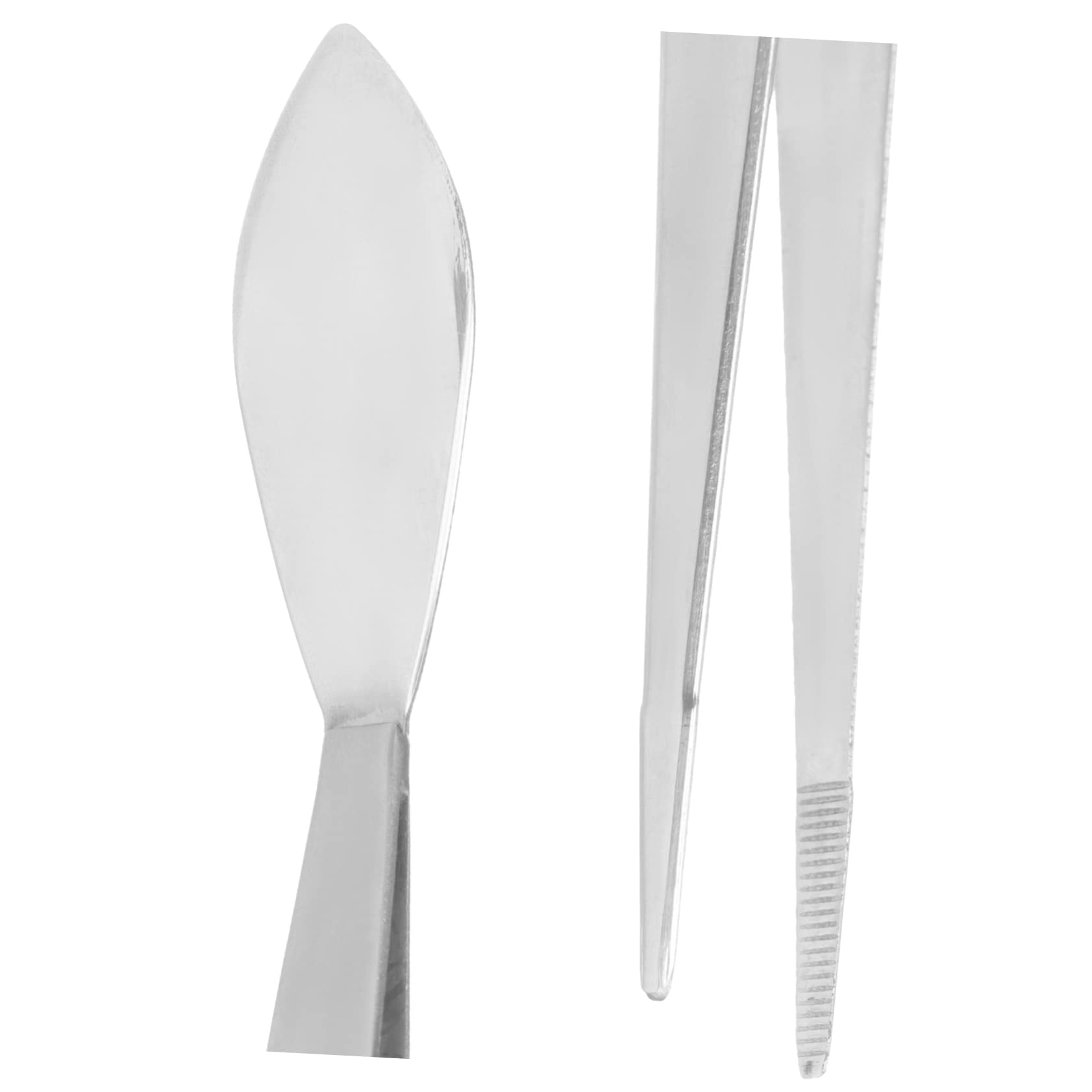 BESTonZON 1pcs Long Tweezers for Bonsai Craft Stainless Steel Plant Tweezer Garden Rake Scraping Tool