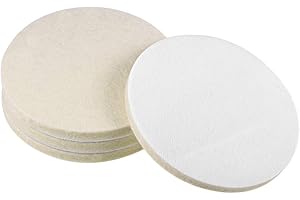 5-Inch Wool Felt Polishing Pad for a Smooth and Shiny Finish