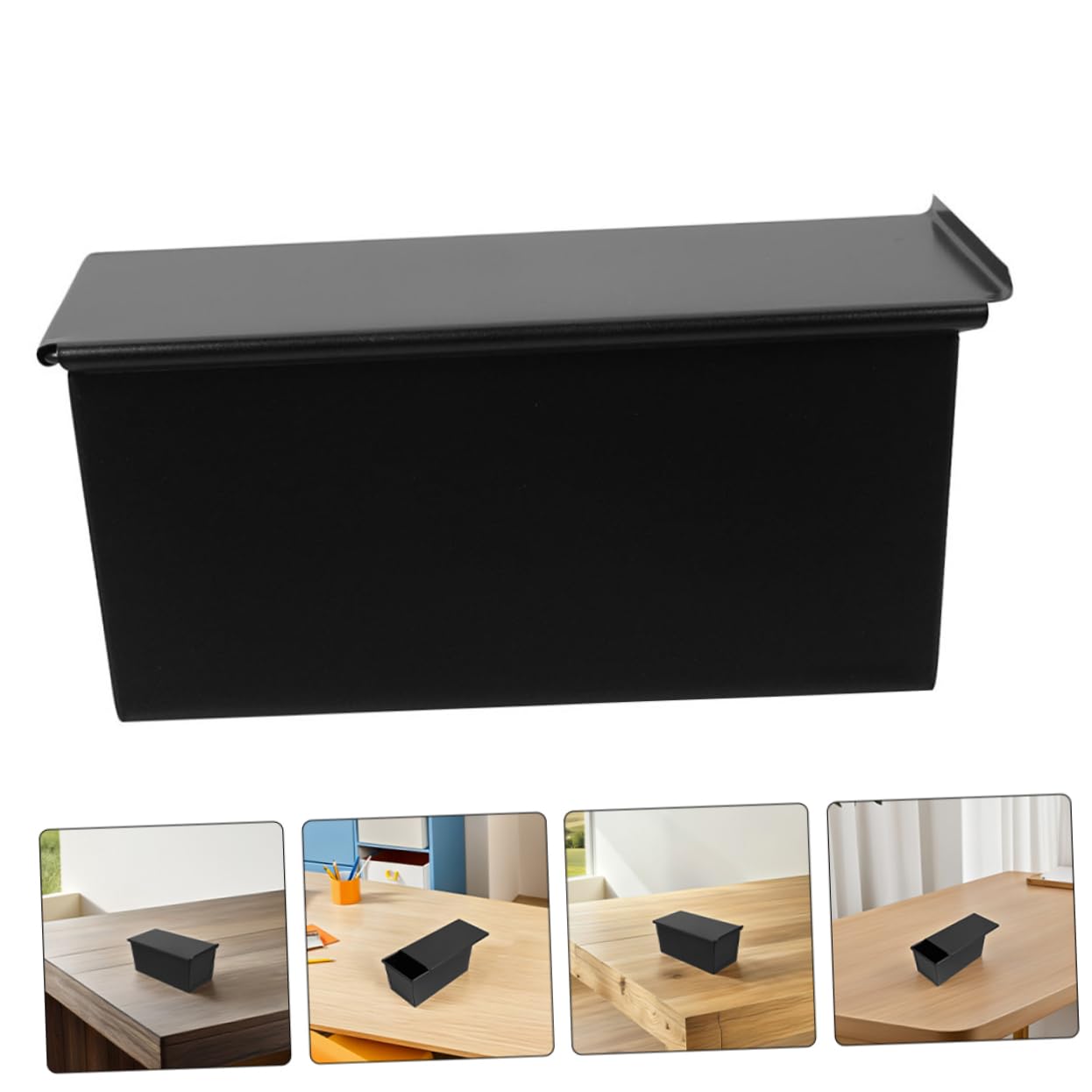 VALICLUD Moule à Pain Avec Couvercle Pour Sandwichs Faits Maison Moule à Pain Grillé Pour Four Accessoires De Pâtisserie