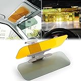 Xotic Tech Car Day and Night Extension Anti-Glare Visor, 2 in 1 Automobile Anti-UV Block Visor, Non...