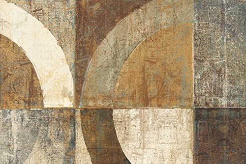 Toile encadrée paysage abstrait Archivio pour salon moderne 75x114