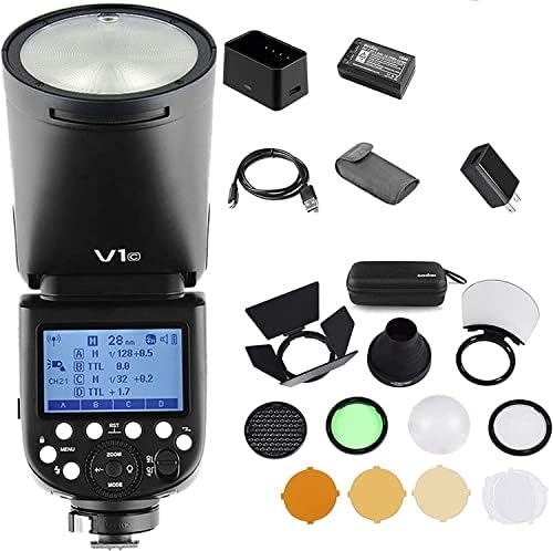 Amazon | 【Godox正規品＆技適マーク】Godox V1-C ラウンドヘッド  