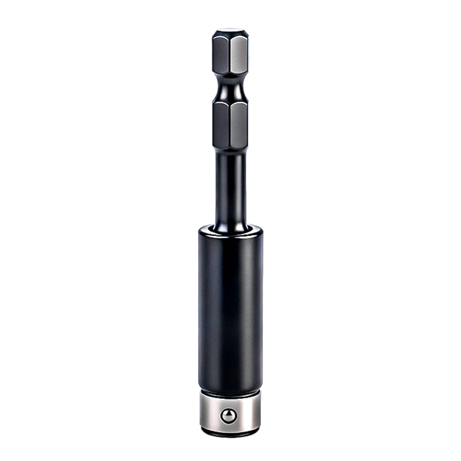 Errory 1 Pack High Compatibility Hexagonal Shank Adapter Incorporating Integrated For Secure Bit Holding And Resistance Rustproof Carbon Steel Drive Rod