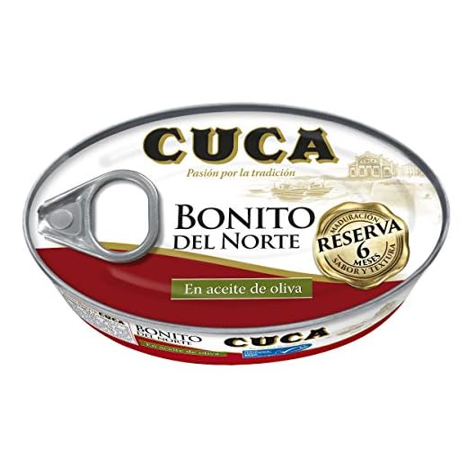 CUCA bonito del norte en aceite de oliva lata 120 gr