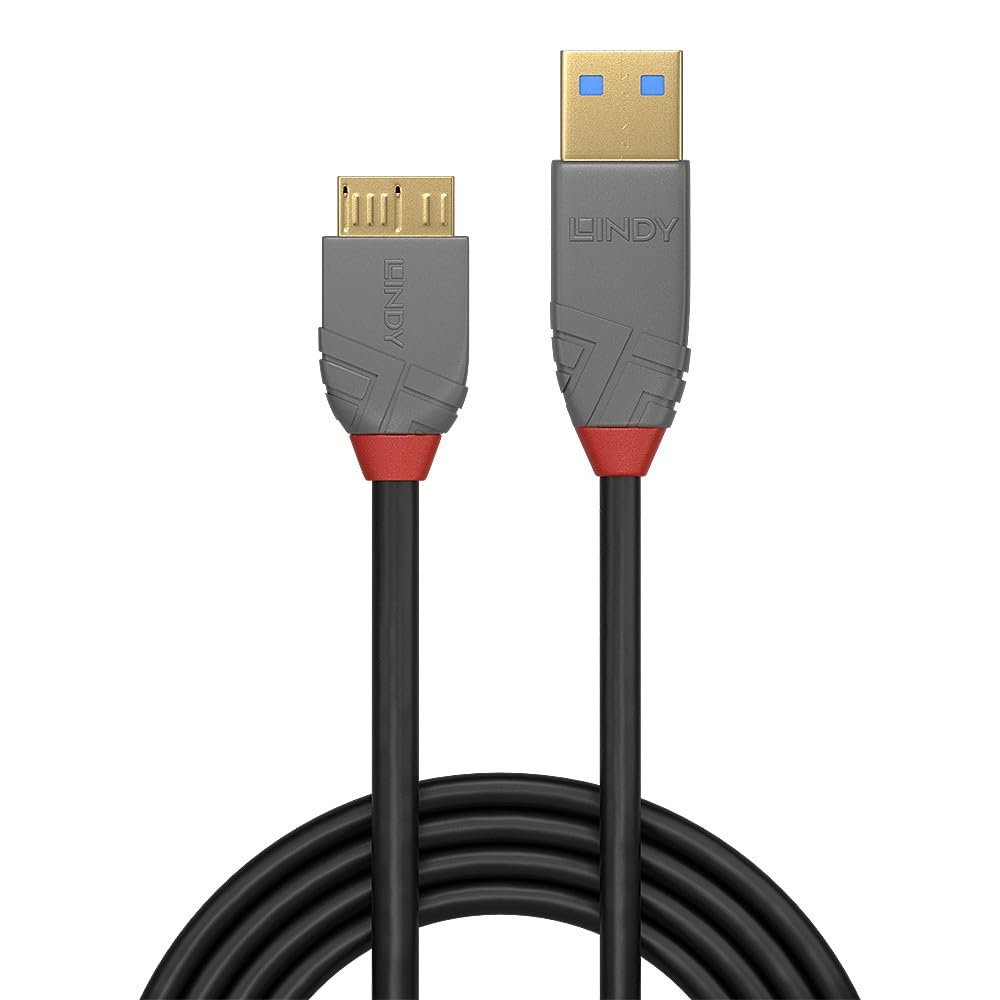 Lindy 41784 cavo USB 3 m USB 2.0 USB A Mini-USB
