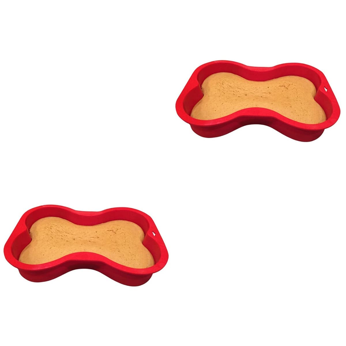 DOITOOL 2pezzi Teglia Silicone Antiaderente Per Torta Compleanno Per Per Dolci Per Domestici Per e