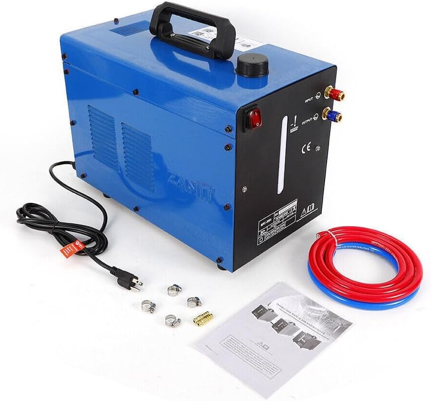 Equipo de soldadura MIG enfriador de agua, enfriador de agua de 10L, 370W profesional industrial enfriador soldador para enfriar paquetes de manguera