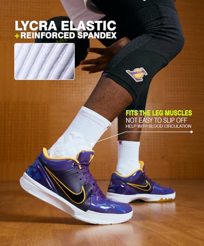 Basketball Socks for Men, Performance Cushioned Men's Athletic Ankle Socks, Anti-Slip Sports Socks4