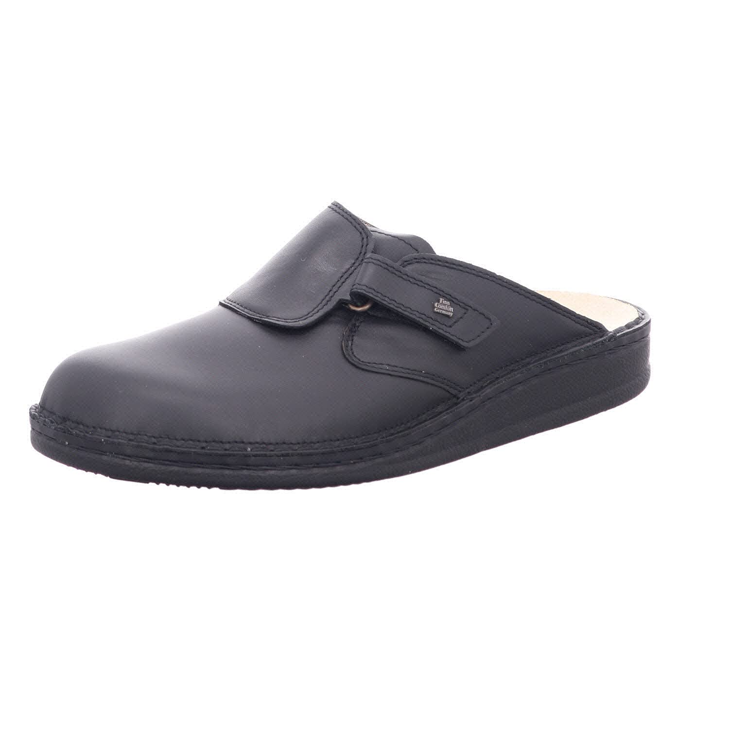 Finn Comfort Venetië Clogs voor heren, zwart, 42 EU