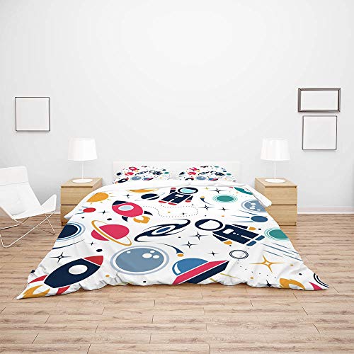 Parure de lit ultra douce et durable en polyester dessin animé - 4