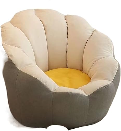 Wonzone Sf - Puf de algodón, sillón reclinable de algodón, asiento de suelo, dormitorio, balcón, cómodo sofá pequeño y perezoso (color 01 M)