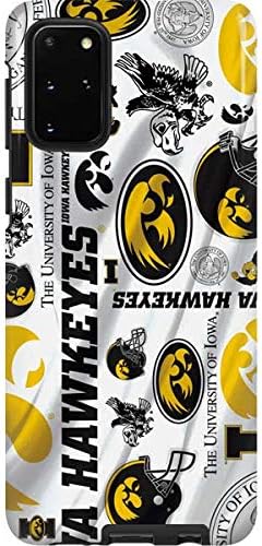 Skinit Pro Phone Case Compatible with Galaxy S20 Plus - Officially Licensed University of Iowa Hawkeyes Design