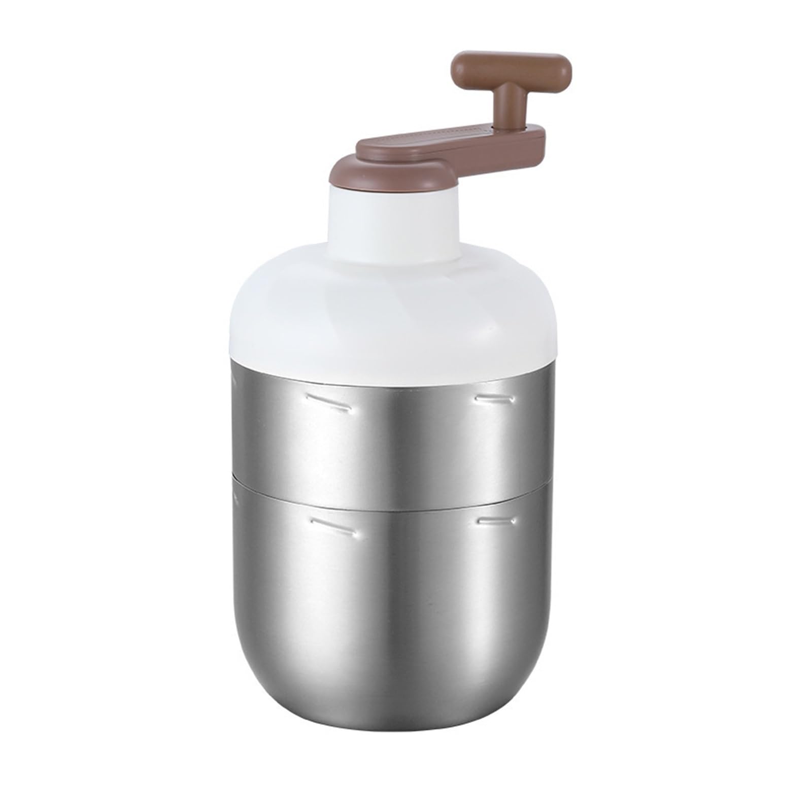 Ice Crusher, Stainless Steel Hand Operated Shaved Ice Household Mein Mein Ice Er Manual Sand Ice Machine,for Home, Restaurants & Cafes