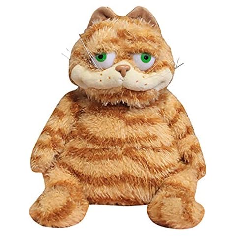 PEDEIECL Cat stuffed animal pillows,kawaii cartoon cute lazy cat Japanese plush toys, stuffed plush toys, gifts for children and girls (Orange, 30cm) Cover