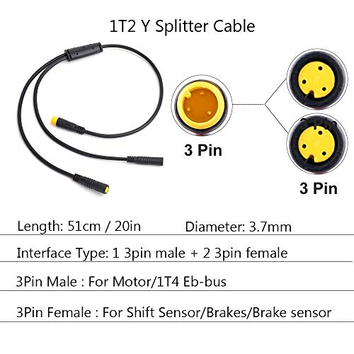 Bafang Kit di conversione Bici elettrica Cavo 1T2