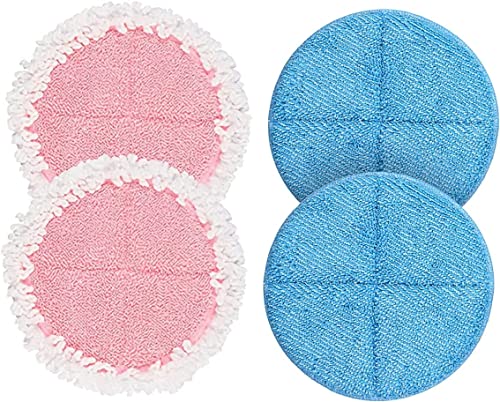 BIUBLE 4 Pack Replacement Mop Pads for BIUBLE B07 Cordless