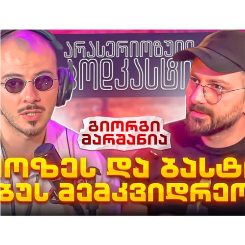 NOT SERIOUS PODCAST - Giorgi marshania cover art