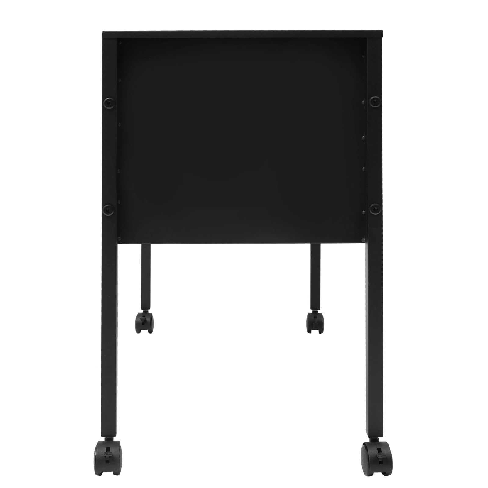 Hängemappenwagen Durable Rollbarer Aktenschrank mit Universalrollen Aktenordner Büroschrank für Büros, Konferenzräume, Arbeitszimmer, Wohnungen 70 * 37 * 60 cm (Schwarz)