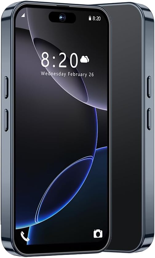 mini Smartphone for Kids with 4.0 inch Small HD Screen, 3GB RAM+32GB ROM,4G Dual SIM,Android 10.0,WiFi,Bluetooth,FM,GPS Pocket Phone (Black)