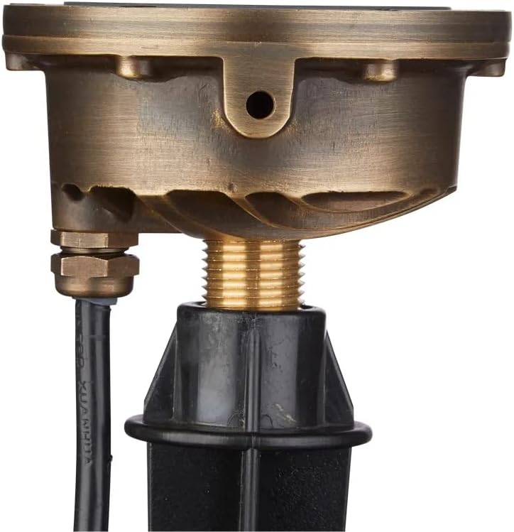 VOLT 12V Waterproof IP68 Color Changing RGBW LED Cold Forged Brass in-Grade Light (Bronze) with Remote Control for Low Voltage Landscape Lighting - Image 4