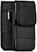 Produktbild moex Agility Case für Samsung Galaxy A02s - Hülle mit Gürtel Schlaufe, Gürteltasche mit Karabiner + Stifthalter, Outdoor Handytasche aus Nylon, 360 Grad Vollschutz - Schwarz