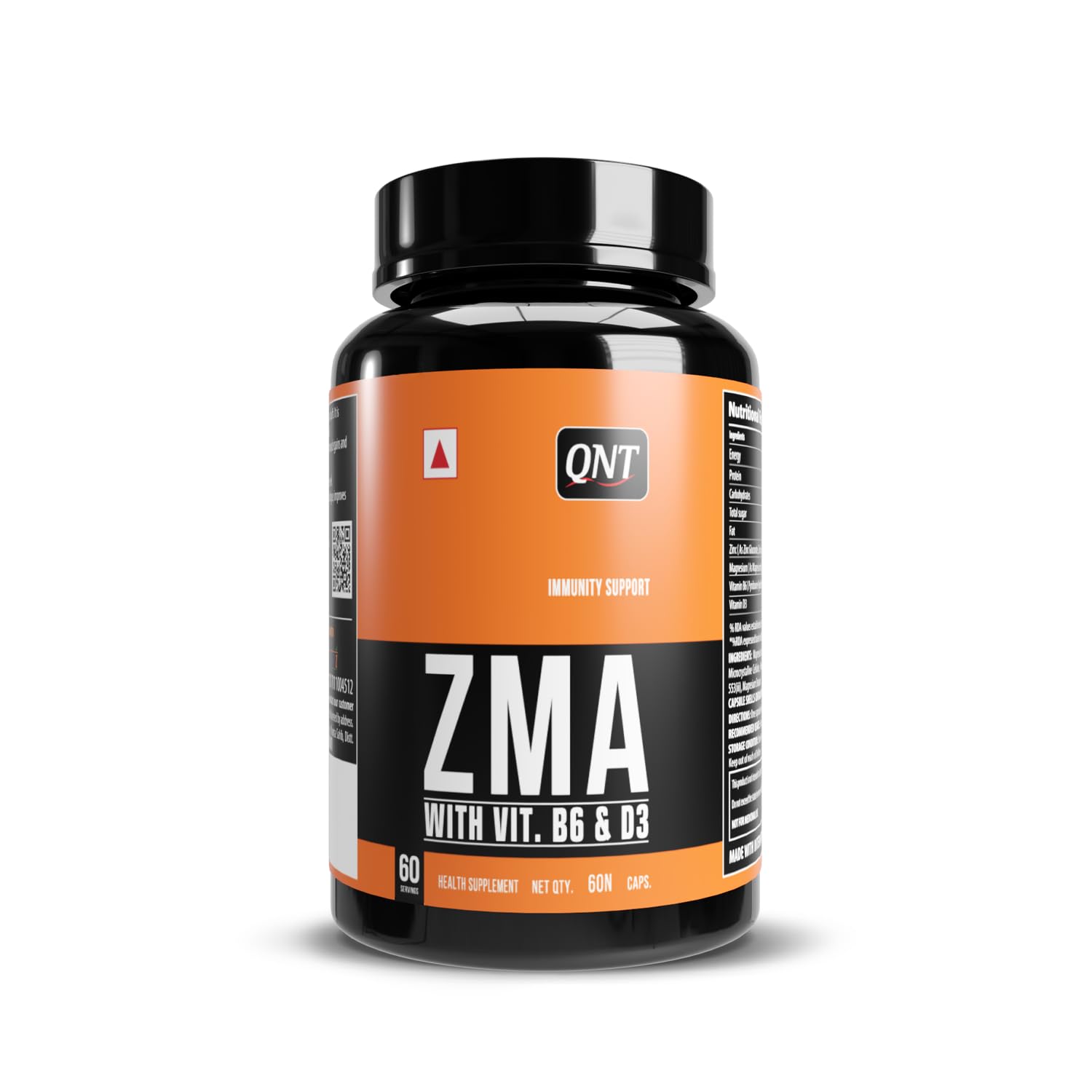 QNT ZMA (Zinc Magnesium Aspartate) with Vitamin B6 & D3 | Boosts Immunity | Ideal Supplement for Men & Women | Supports Muscle Recovery & Muscle Strength | 60 Tablets (B0BSXDK47S) Amazon Price History, Amazon Price Tracker