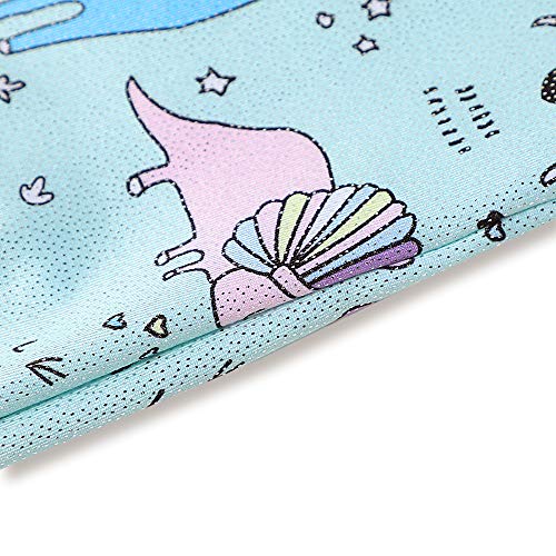 HOZIY Gymnastics Leotards for Girls Unicorn Pink Purple Sparkly Dancewear Activewear Quick Dry