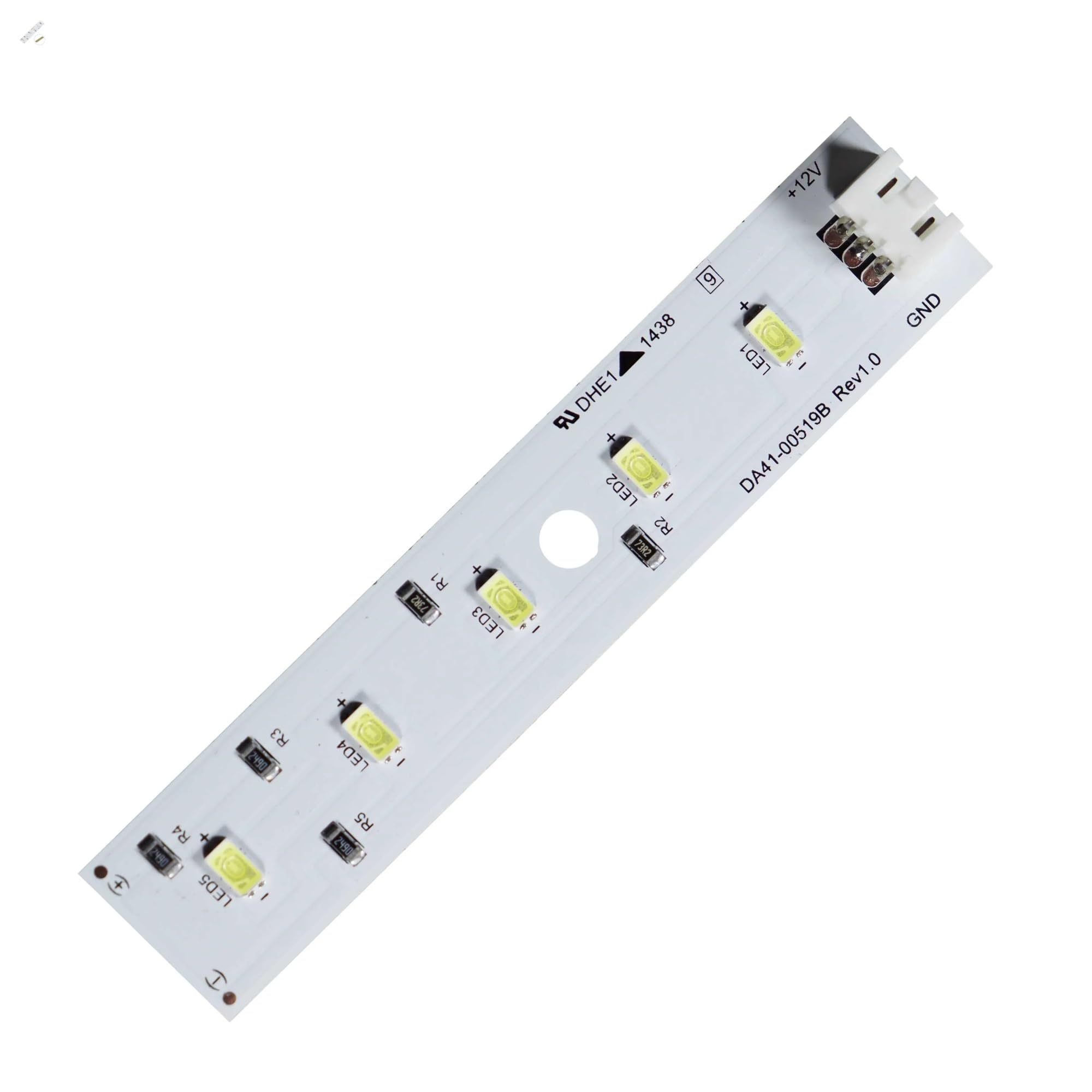 HWEIH Do listwy oświetleniowej lodówki DA41-00519B Części lodówki Sprzęt AGD(10PCS)