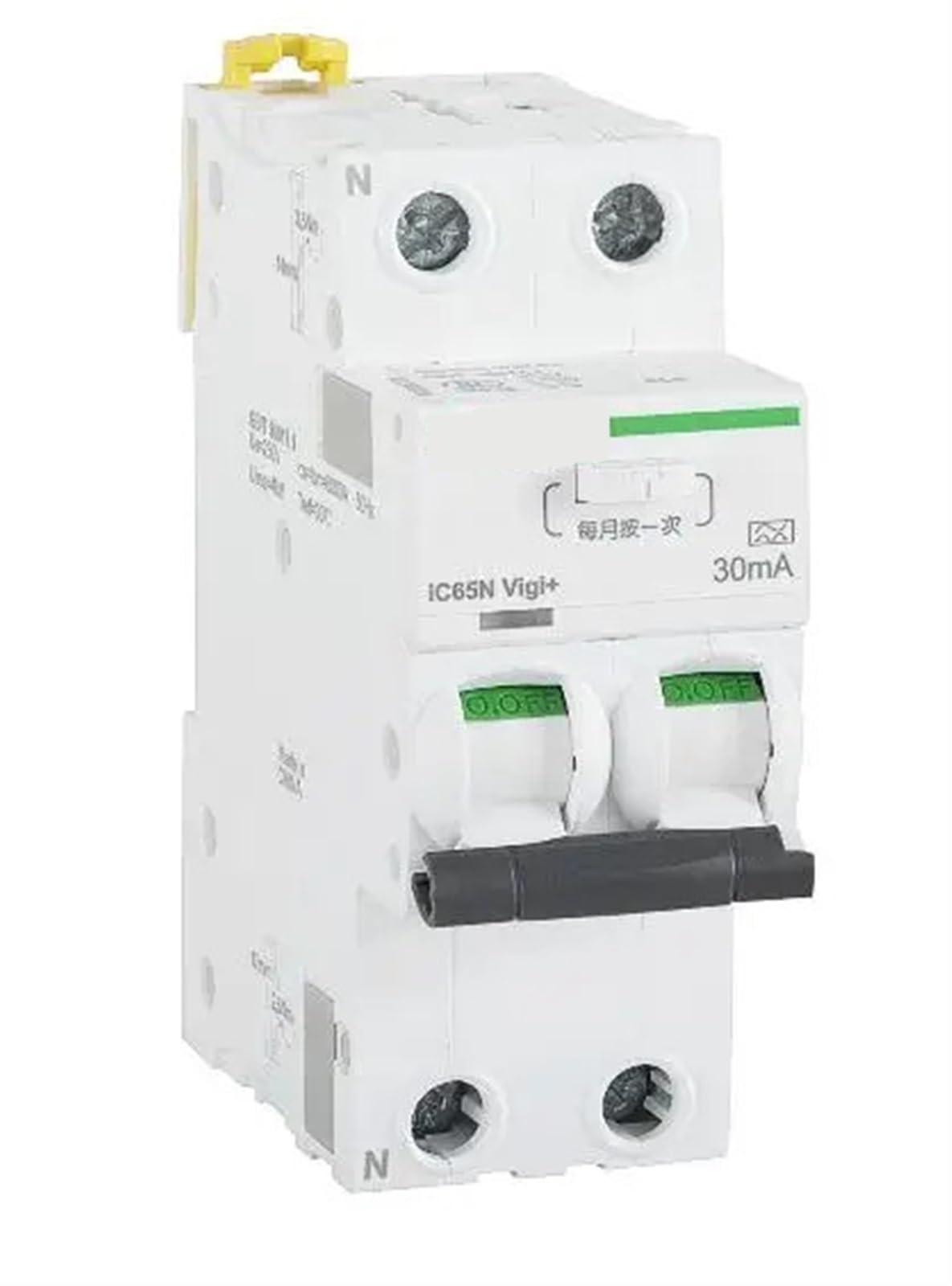 A9D65240 A9D65240 IC65N Vigi+2P C40A 230V 2P 30mA Residual Current Operated Circuit Breaker 1Pcs