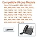 N/X KEMEILE Telephone Headset with Noise Cancelling Mic, Corded RJ9 Phone Headset Compatible with Cisco CP-7821 7841 7942G 7931G 7940 7941G 7945G 7960 7961G 7962G 7965G 7975G 8811 8841 8861 9951 etc