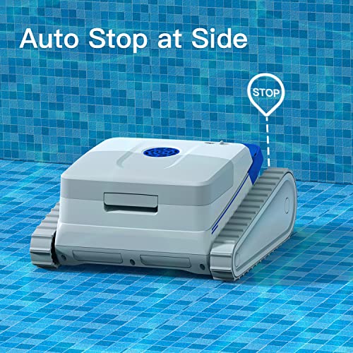 Airrobo Pc100 Cordless Robotic Pool Cleaner, Wall Climbing Pool Vacuum For Inground Pools And Above Ground Pools, Clean Pool's Floor, Wall, Waterline,Lasts 120Mins, Smart Navigation And Parking System #TOP5