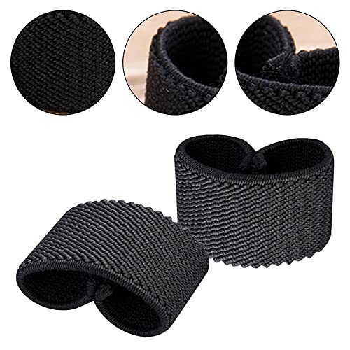 DONGKER 8PCS Elastic Belt Loop Keeper, Elastic Web Belt Tail Keepers Elastic Belt Keeper for 1" Wide Belts/Straps - Image 3