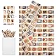 Tinoaly 30 Blatt Seidenpapier, 50x35cm Süßer Orangefarbener Katzendruck Geschenkpapier Geschenkpapier für Geburtstag Babyparty Haustierparty Bastelbedarf
