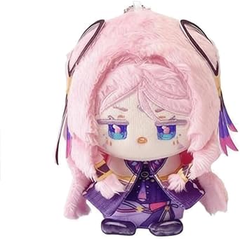4 Inch Anime Genshin Mavuika/Kinich/Citlali/Kachina/Mualani Backpack Decorative Pendants Keychain Collectible