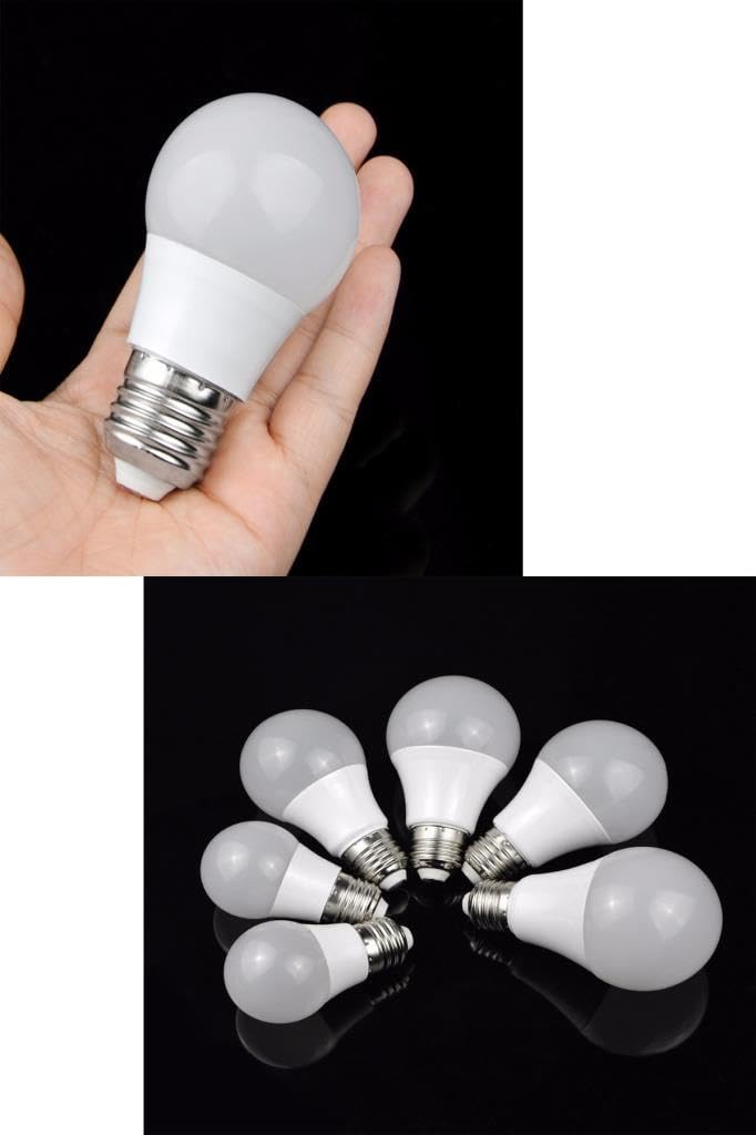 Şahnet 6W E27 Mini Top Ampul 3000K Sarı Işık 3 Adet