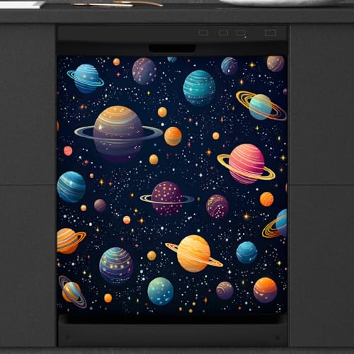 Funda magnética para lavavajillas Mexpekil que oculta golpes y manchas en paneles de 53x66