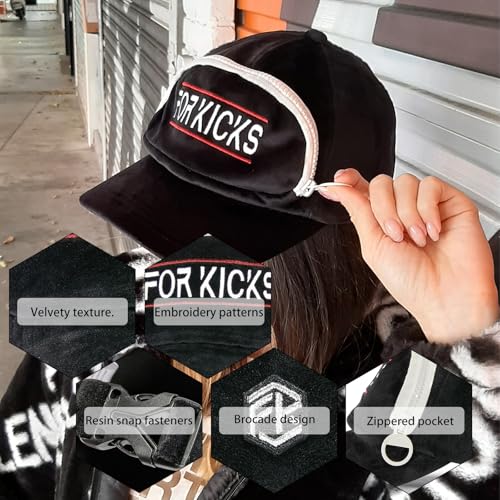 Image of Baseball Cap for Women Men - Adjustable Size Hat | Sun Protection,Colourfast,Moisture Wicking,Ponytail Hole,Wrinkle Free