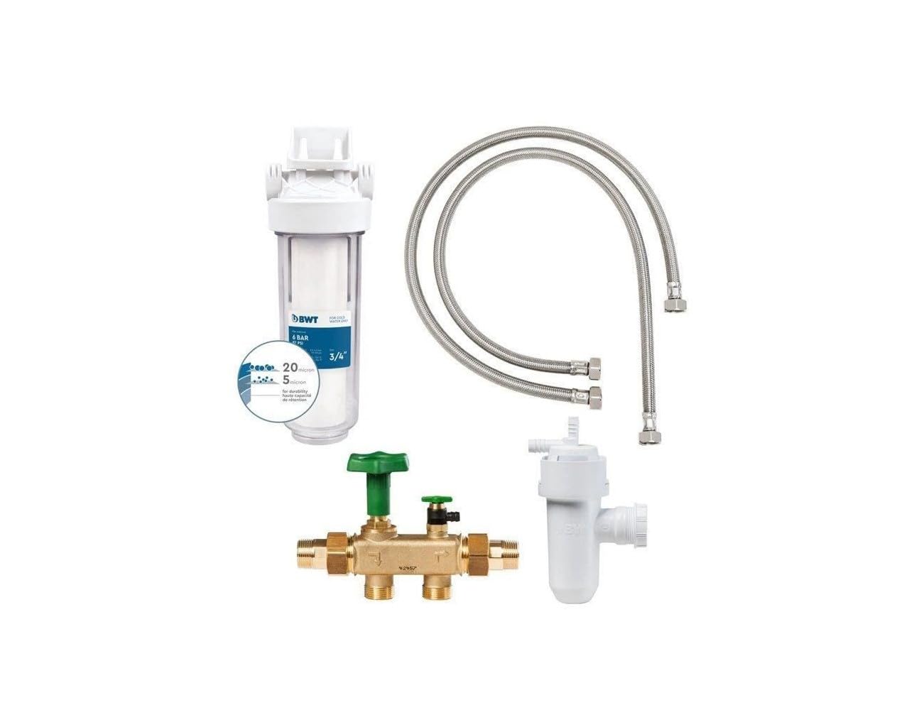Kit d'installation adoucisseur BWT de BWT - Adoucisseur d'eau