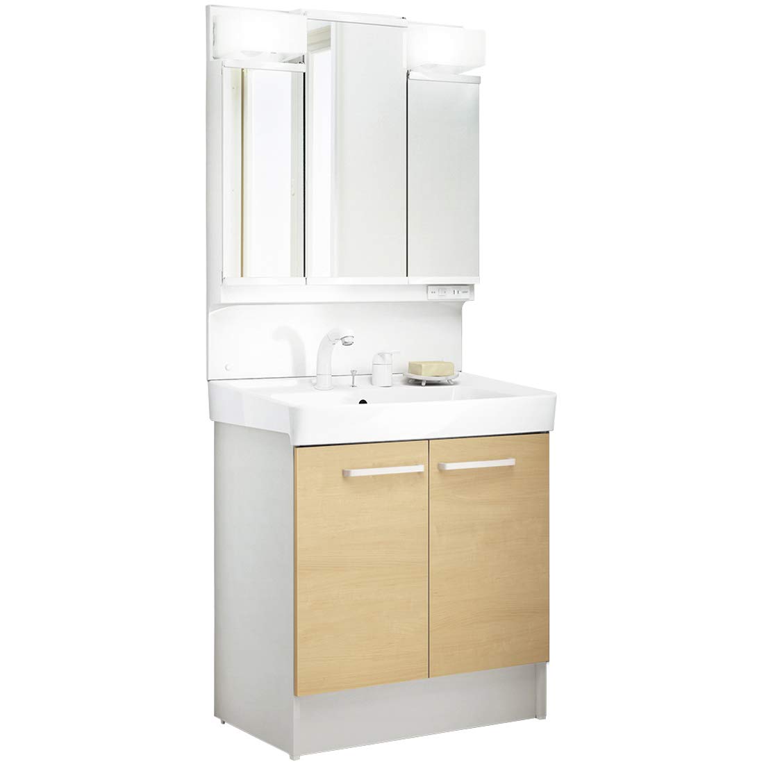 Amazon | LIXIL(リクシル) INAX 洗面化粧台【上下セット品】D7シリーズ 