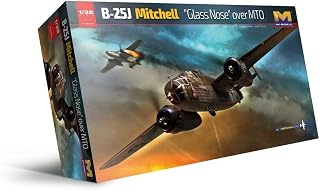 HK Model 01E024 US Army B-25J Mitchell Glassnose Over MTO Plastic Model 1/32