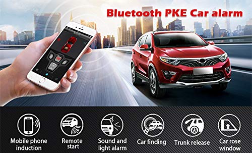 Carbest Two-Way Car Alarm Button To Start The Bluetooth App Remote Control Alarm System #TOP5