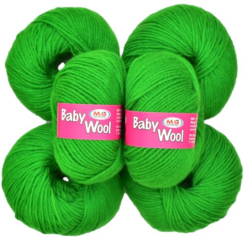Image of M.G ENTERPRISE 100% Acrylic Wool Parrot 12 Pc Baby Wool 4 ply -UB Art-IJ