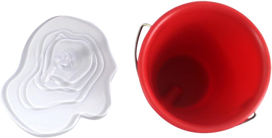 Creative Pencil Holder, Design Floating Bucket Pen Case Container Ideal Desk Accessory, Cute Pencil Holder for Desk,Blue : Office Products