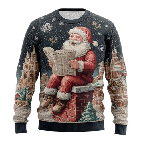 Pull homme décontracté en coton pour les journées de sport et de loisir hivernales