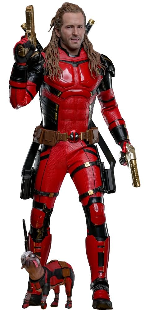 Hot Toys Marvel Comics Deadpool & Wolverine Nicepool - Personaggio da collezione in scala 1/6, 30,5 cm