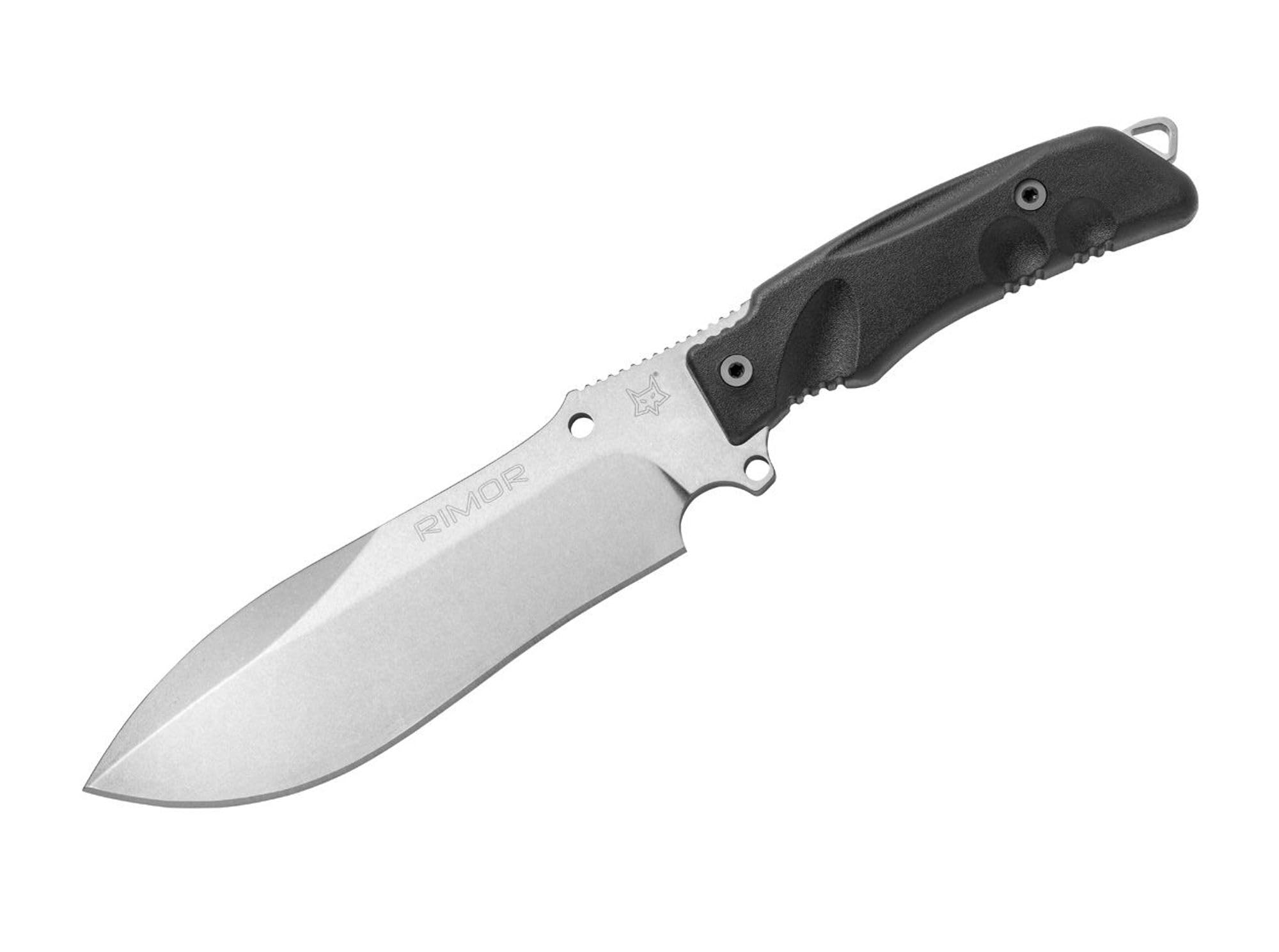 Messer Mit Fester Klinge – Schwarz, Stonewashed – Praktisches Allzweckmesser