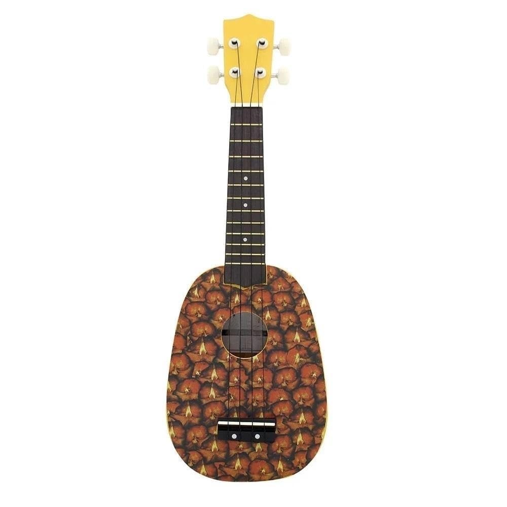 Kompakte akustische Akustik-Ukulele for Erwachsene, leichte 4-saitige Ukulele, Anfänger-Reise-Ukulele, kompakte Damen-Kleingitarre, tragbare Ukulele, geeignet for Studenten und Anfänger, einfach zu sp